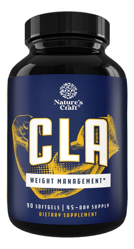 Natures Craft Cla, Apoyo Control De Peso 90 Softgels Sabor Sin Sabor