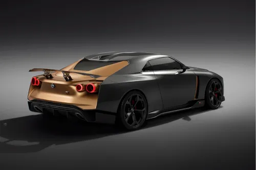 Nissan Gtr 50 Cuadro Enmarcado 45x30cm
