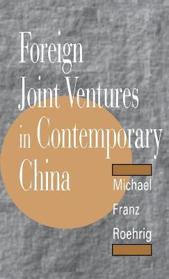 Libro Foreign Joint Ventures In Contemporary China - Mich...