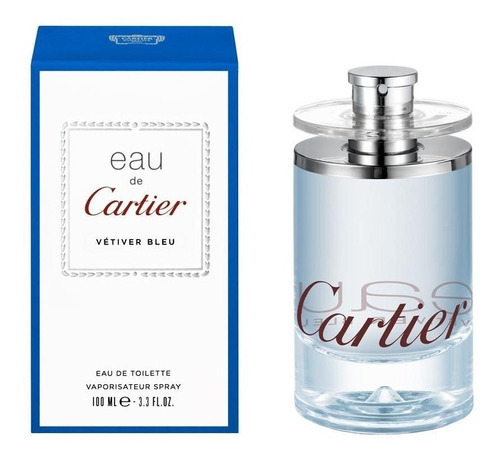 Perfume de vetiver azul de Cartier