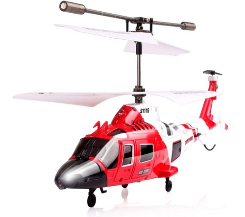 Helicóptero Remoto Falcon Rotativo 360º Con Luz