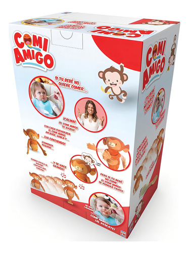 Comi Amigo Mascota Electronica Que Crece Sonidos Fotorama Color Chocolate