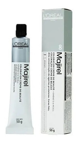 Coloração Profissional Majirel Loreal 50g - Todas As Cores Cores 8 Loiro Claro