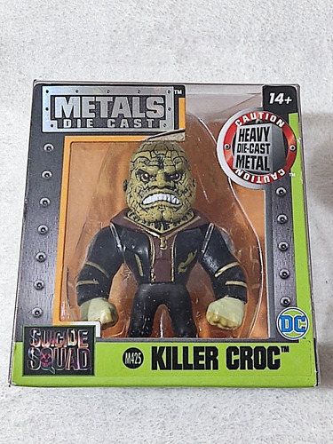 Figura Metal, Killer Croc Suicide Squad 6cm, Jada Toys S16.