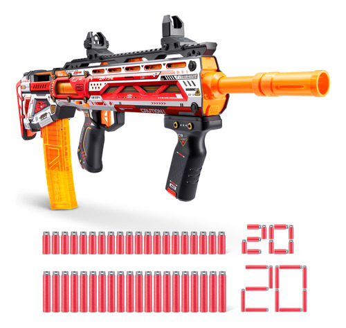 Zuru X-shot Lanzador Skins Pro Series Longshot 40 Dardos 43m