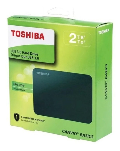 Disco Externo Toshiba 2tb  Usb 3.0 Modelo 2020