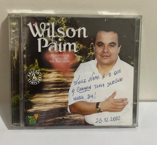 Cd - Wilson Paim - Botando O Coração Na Estrada (cd Duplo)