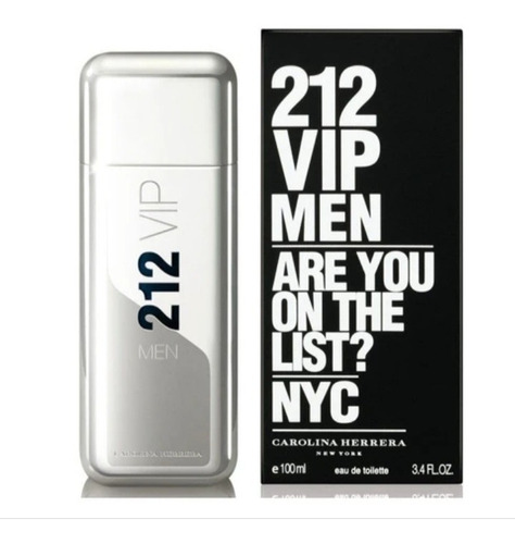 Perfume 212 Vip Black Carolina Herrera Original 100ml 