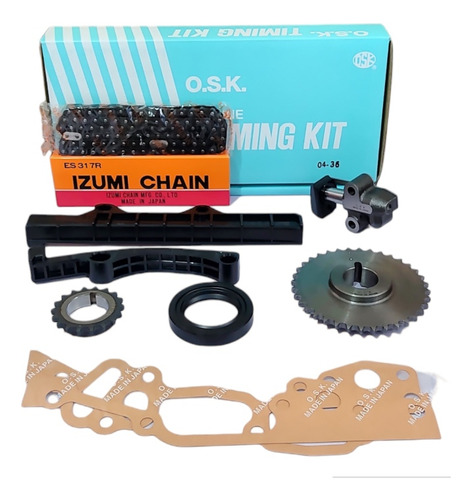 Kit Cadena De Tiempo Osk Original Hilux 22r 2.4 Carburada 