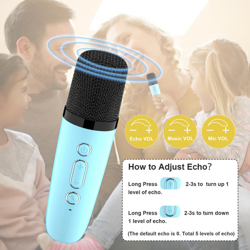 Mini Altavoz Bluetooth Portátil Karaoke Machine Yll Para Niñ