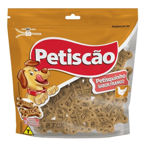 Snack Petisquinho Frango - 1 Kg - Petiscão