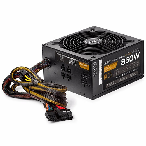 Fuente Sentey 850w Reales Modular 80+ Mbp850-hm Gamer