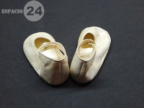 Zapatos Para Bebé Color Blanco De Badana Talle 6 | MercadoLibre