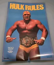 Comprar Poster Hulk Hogan Rules - Wwe - 1989