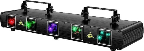 Laser Dj 5 Tuneles Multicolor Dmx   Djs Minitecas Discotecas