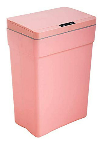 Bote Basura Automático Sensor 13 Gal Rosa Cocina/oficina