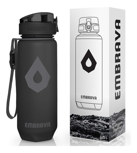 Embrava - Botella De Agua | 710 Ml | Para Deportes, Gimnasio