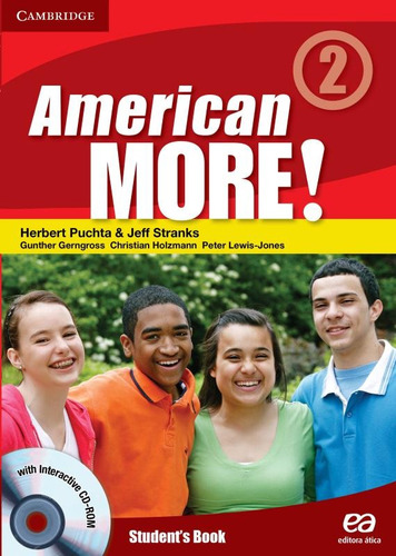 American more! Full 2, de Stranks, Jeff. Série American More! Full Editora Somos Sistema de Ensino, capa mole em inglês, 2013