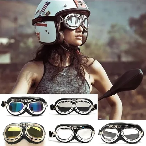 Gafas Moto Vintage Café Racer Harley Chopper Royal Piloto