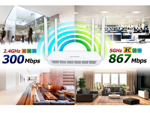 Router Wifi Planet Wdrt-1202ac 1200mbps Dual Band 802.11ac