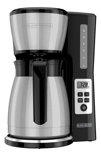 Cafetera Programable Térmica 12 Tazas Con Fuerza Y Vortex
