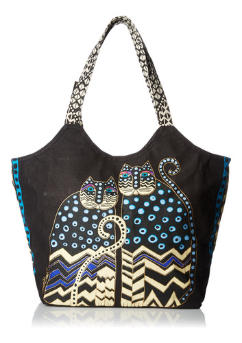 Laurel Burch - Bolso Grande Con Cremallera Superior De 19 X 