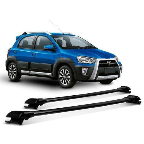 Travessa De Rack Toyota Etios Cross Larga Preta Ty-614