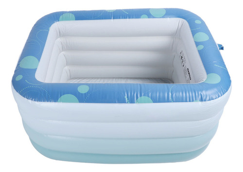 Piscina Inflable Rectangular Para Nadar, Pvc Engrosado, Pleg