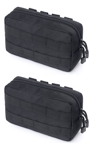 Triwonder Paquete De 2 Bolsas Molle Tacticas Multiusos Para