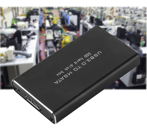Disco Duro Msata Mini Pci-e Ssd Con Carcasa De Disco Duro