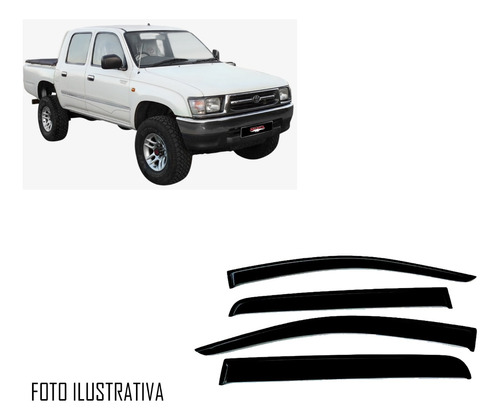 Paralluvias O Goteros Toyota Hilux 4p 1997 Al 2004