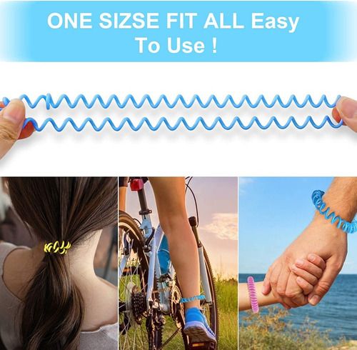 Manilla Pulsera Repelente Mosquitos E Insectos Impermeable