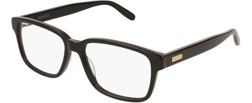 Lentes Ópticos Shiny Black Gucci Gg0272o005