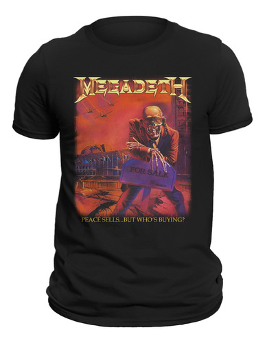 Playera,  Megadeth, Rock, Metal, H5