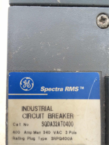 Breaker General Electric 3x400 Amp (Usado)