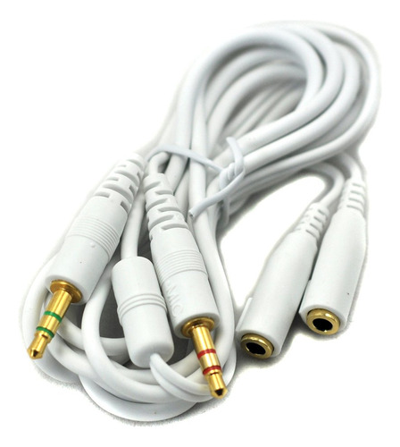 Cable Extension Audio Enchufe Para Microfono Auricular Juego