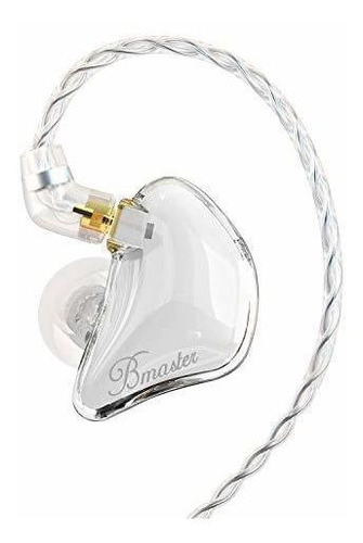 Auriculares In-ear Basn Bmaster Triple Drivers (blancos)