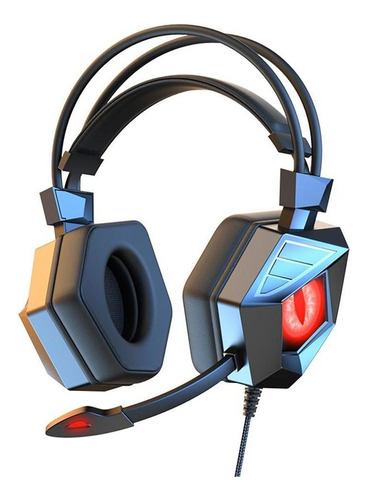 Audífonos Para Juegos Con Cable Orejeras Suaves Lámpara