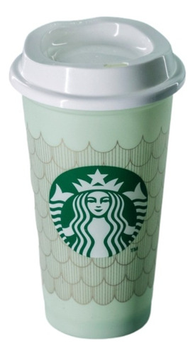 Vaso Starbucks Reusable Escamas De Sirena México + Tarjeta
