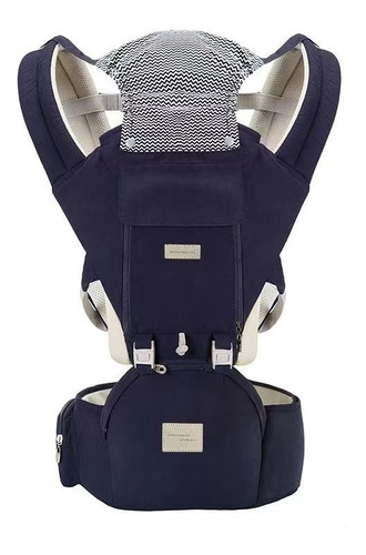 Cargador Canguro Silla Bebé 3 En 1 Ergonómico Azul