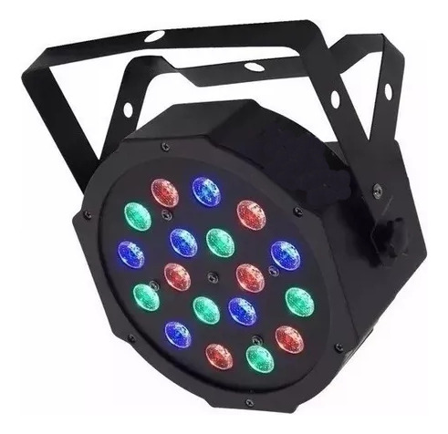 Kit 15 Canhao De Led 18 Leds 1w Rgb Dmx Iluminacao Dj Festa