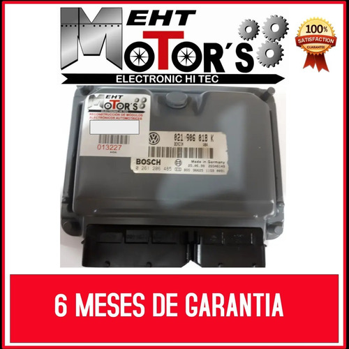 Computadora Volkswagen Jetta Golf 2.8l 2000-2001 021 906 018 K  0 261 206 485 (Reacondicionado)