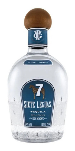 Tequila 7 Leguas Blanco 750 Ml
