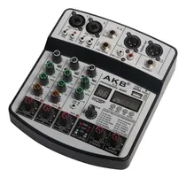 Comprar ~? Dj Mixers Mesa De Sonido Del Mezclador De Audio De 4 Cana