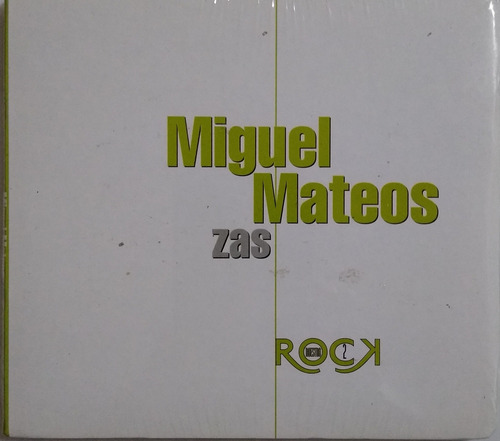 Miguel Mateos Zas  Rock Nuestro Cd Original 12 Éxitos