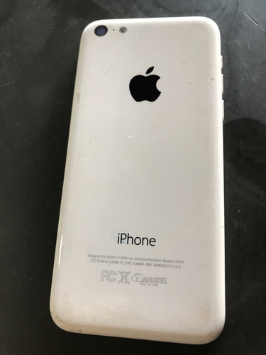 Imagem 3 de 5 de Apple iPhone 5c 8gb Branco Não Funciona