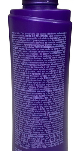 Imagem 3 de 4 de Escova Progressiva Sem Formol Unika Agilise 250ml