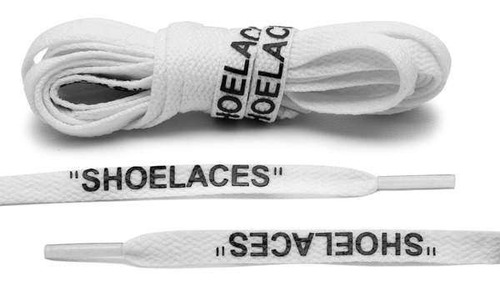 Shoelaces White - Tipo Off White