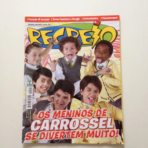 Revista Recreio Os Meninos De Carrossel Se Divertem X288