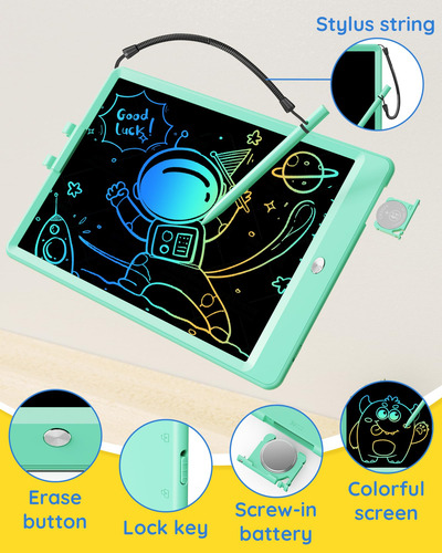 Tableta De Escritura Lcd For Garabatos, Tableta De Dibujo
